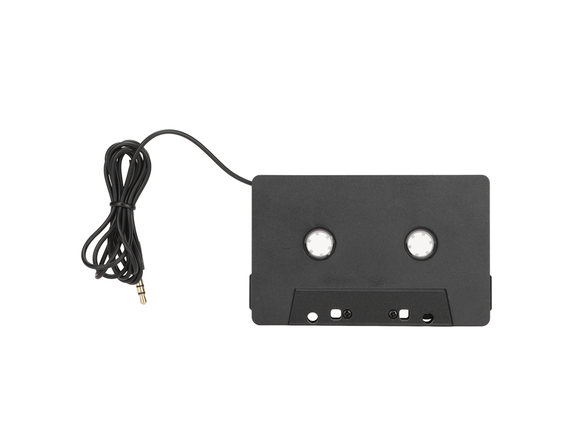 Adaptador de áudio automotivo de 3,5 mm para entrada auxiliar, estéreo, com saída de 4 canais CHABERLU