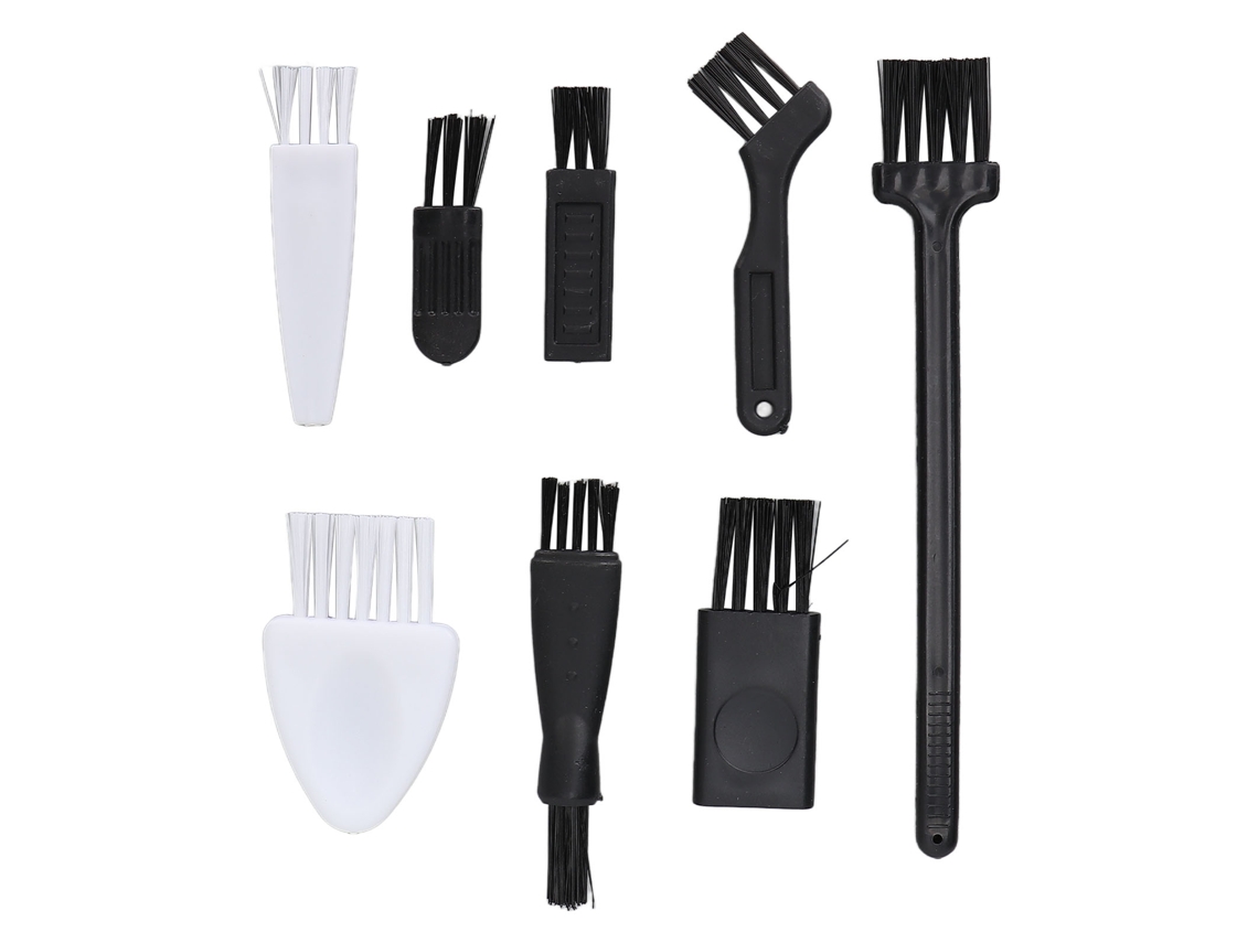 8pcs Set De Cepillos Para Limpieza De Afeitadoras Eléctricas Y Accesorios De Computadora Hogareños