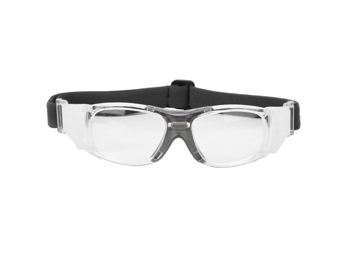 Óculos de Proteção para Basquetebol Jovem e Adulto, Anticolisão, Anti impacto, Outdoor, Transparente Branco MARCA