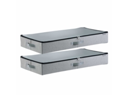 Recipiente de armazenamento embaixo da cama Vevor 850 x 430 x 120 mm, pacote com 2