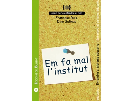 Livro Em Fa Mal L'Institut de Francesc Ruiz (Catalão)