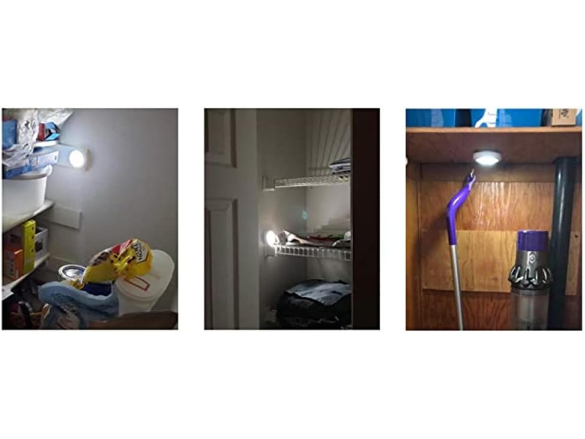 Luminária Noturna Led Kombuida Com Bateria Integrada, Prática E