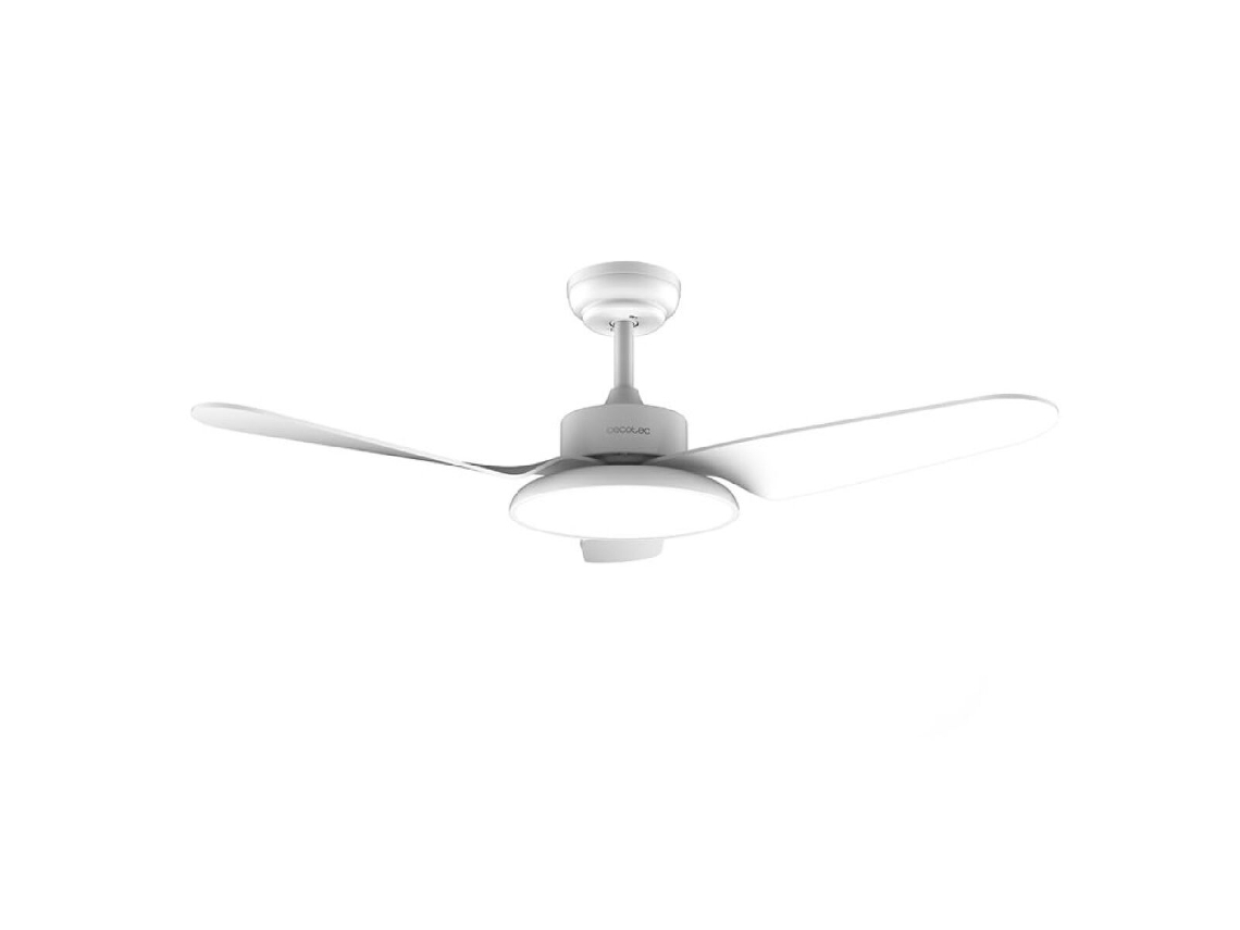 Ventilador de Teto com Luz CECOTEC EnergySilence Aero 5200 (E27 - 40 W - 109 cm)