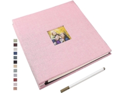 Álbum de Fotos Autoadesivo, Álbum de Fotos Faça Você Mesmo, Álbum de Memórias Fotográficas, Página em Branco BRILVIBERA