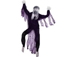 Adereço De Halloween, Morto-vivo Animado Escalando, Decoração Assustadora Em Tamanho Real | Decoração
