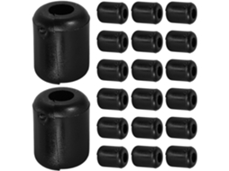 Conjunto De 90 Clipes De Plástico Para Ganchos E Travas De Painéis Perfurados.