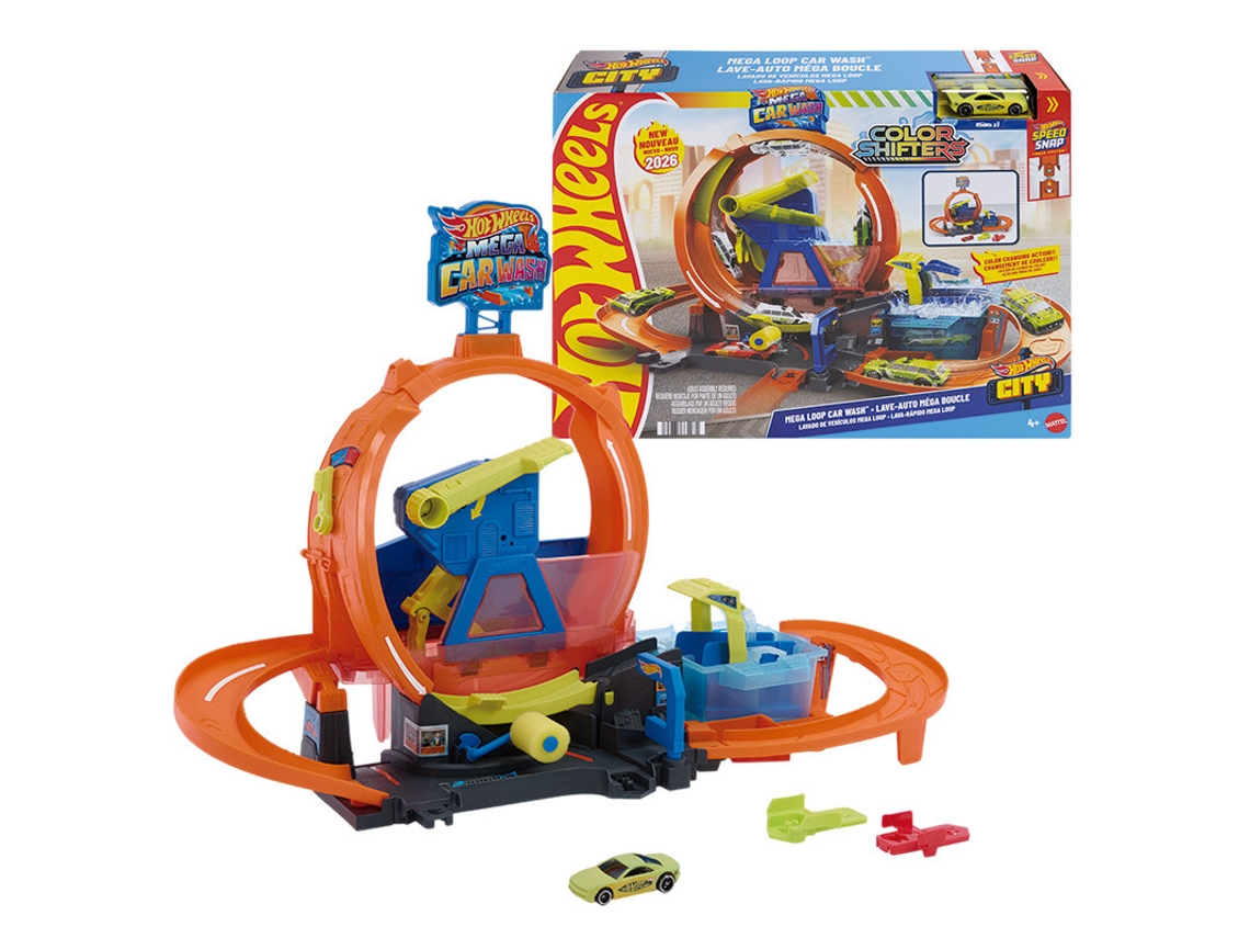 Conjunto De Veículo E Pista Hot Wheels Jhl97