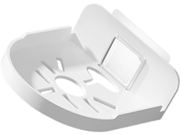 Suporte De Parede Flutuante Hemobllo Em Plástico, Estável, 12x 9, 5x 3, 5cm, Sem Necessidade De Furar, Para Banheiro