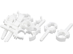 10 Abraçadeiras PPR 20 mm Diâmetro, 36x13 mm CHABERLU