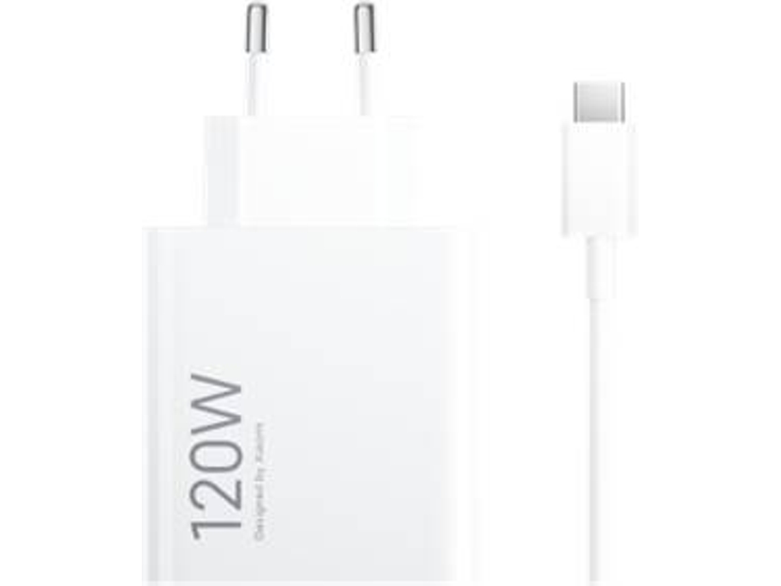 Carregador XIAOMI de Parede Hypercharge Combo 120W (Usb-A -  Branco)