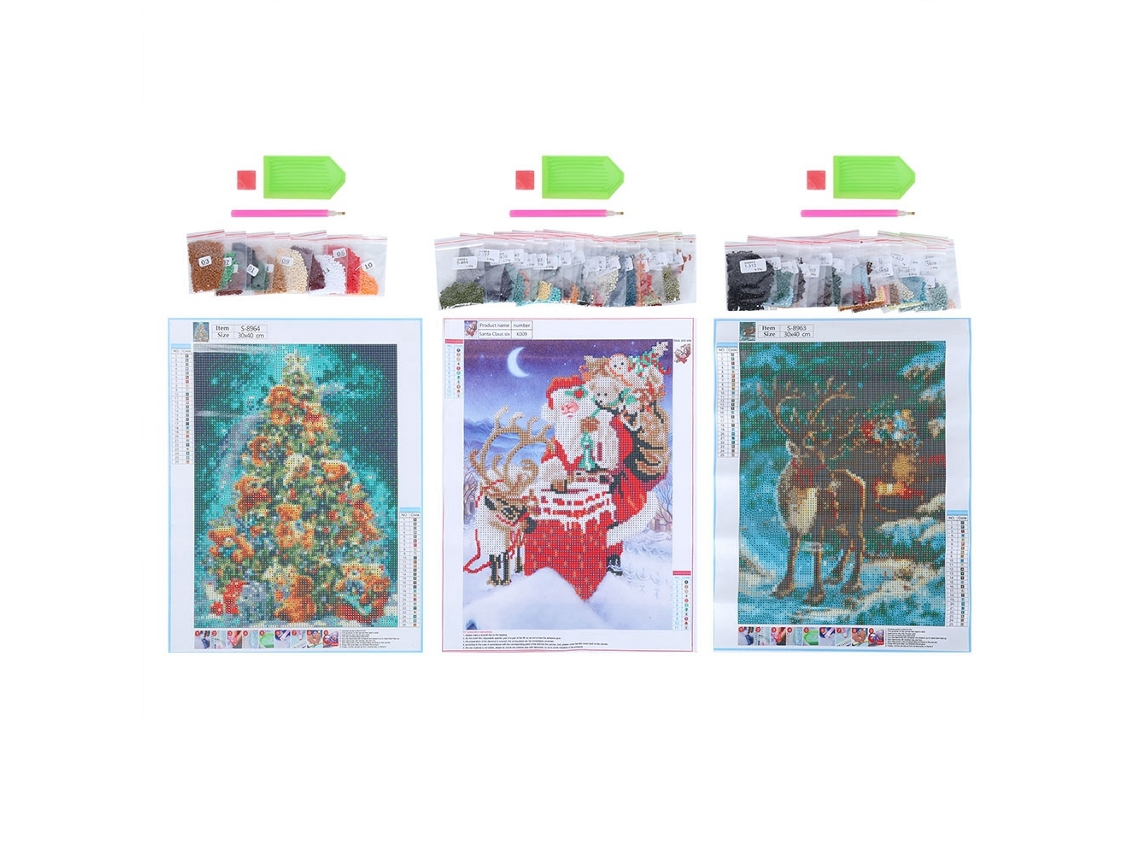 Kits De Pintura Com Diamantes Para Artesanato E Decoração De Parede
