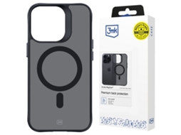 3mk Smoke Magcase Para Iphone 13 Pro Capa Protetora Magnética Com Magsafe