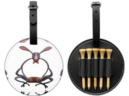 Bolsa para Tees de Golfe Anglerfish com Luzes, Fácil de Transportar e Eficiente | S/MARCA