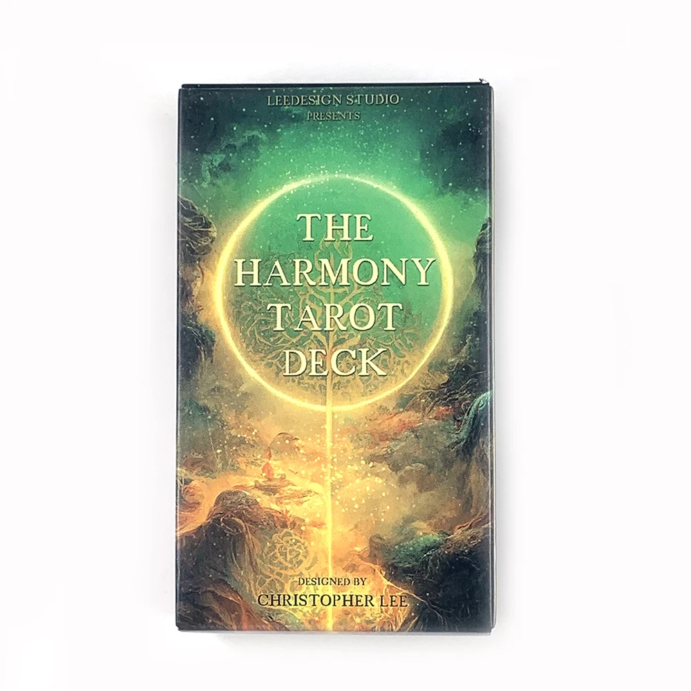 Harmony Tarot Ace Jogo de Tabuleiro de Adivinhação com 78 Cartas MDUG