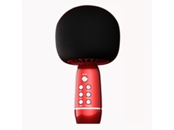 Microfone Karaokê Bluetooth LAXISCREED com Alto falante