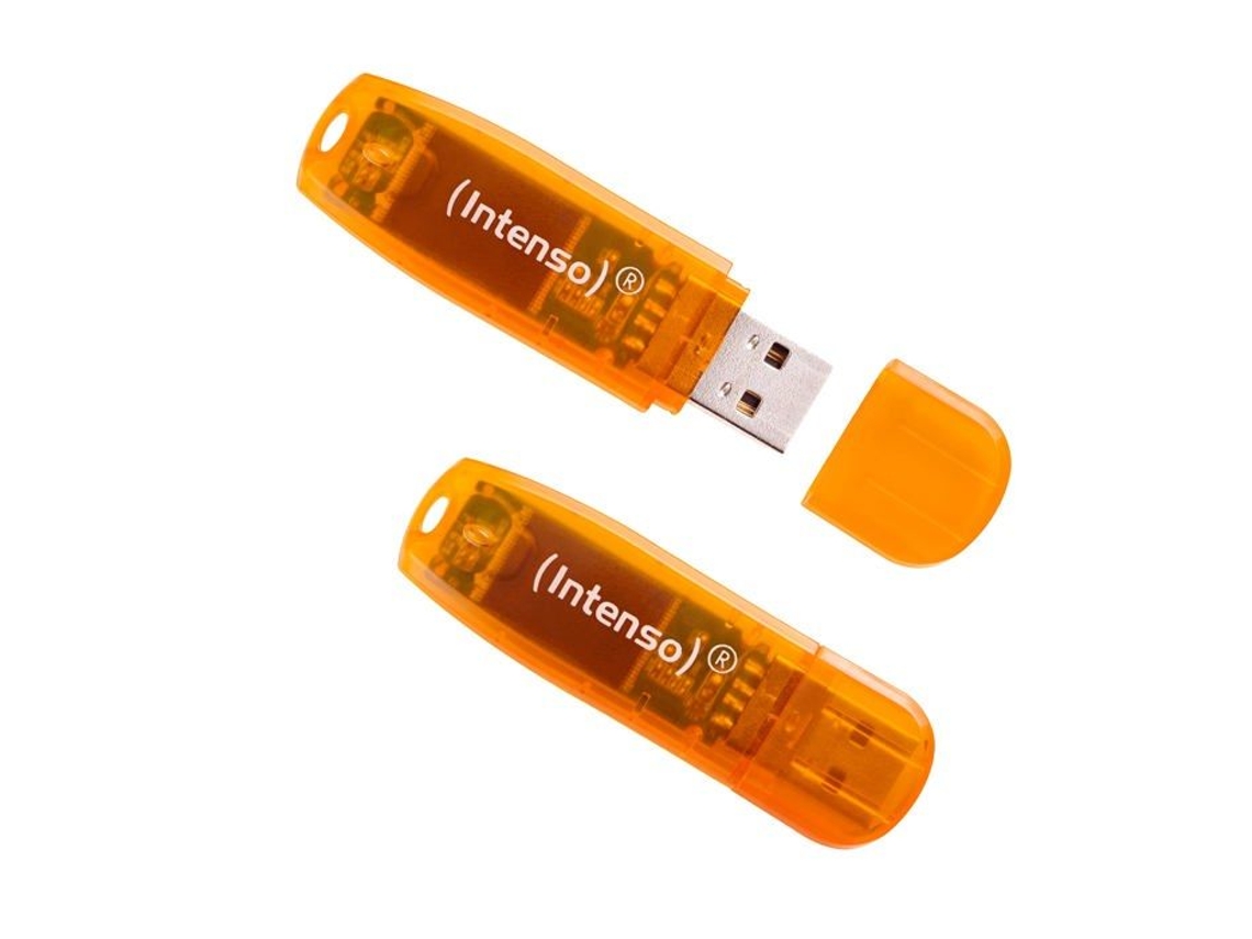 Clé Usb Intenso Pack De 2 64go Usb 2.0