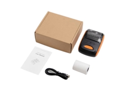 Impressora Térmica Portátil 58mm Sem Fio Bt Mini Impressora de Recibos Compatível com Android Ios Win com Papel Térmico