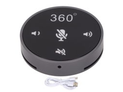Microfone de Conferência EOOCOO (conexão Usb Estéreo Omnidirecional 360°)
