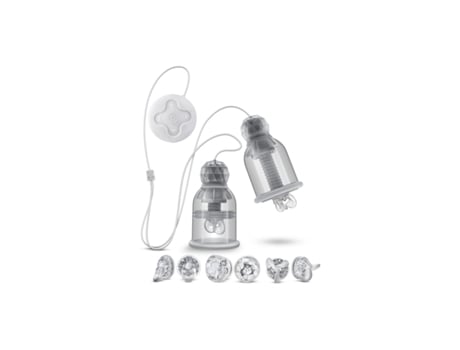 Blush Temptasia Titilator Nipple Suction Prateado