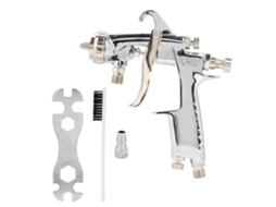 Pistolet De Pintura Aérea Neumático Modo Aspiração Bico 1.5mm Ferramenta Prática