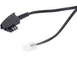 Cabo Telefónico S-IMPULS 70002-3 (3m  - Preto)