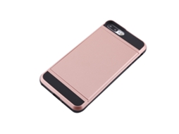 Capa Ouro Rosa para iPhone 7 Plus com Cartão EOOCOO