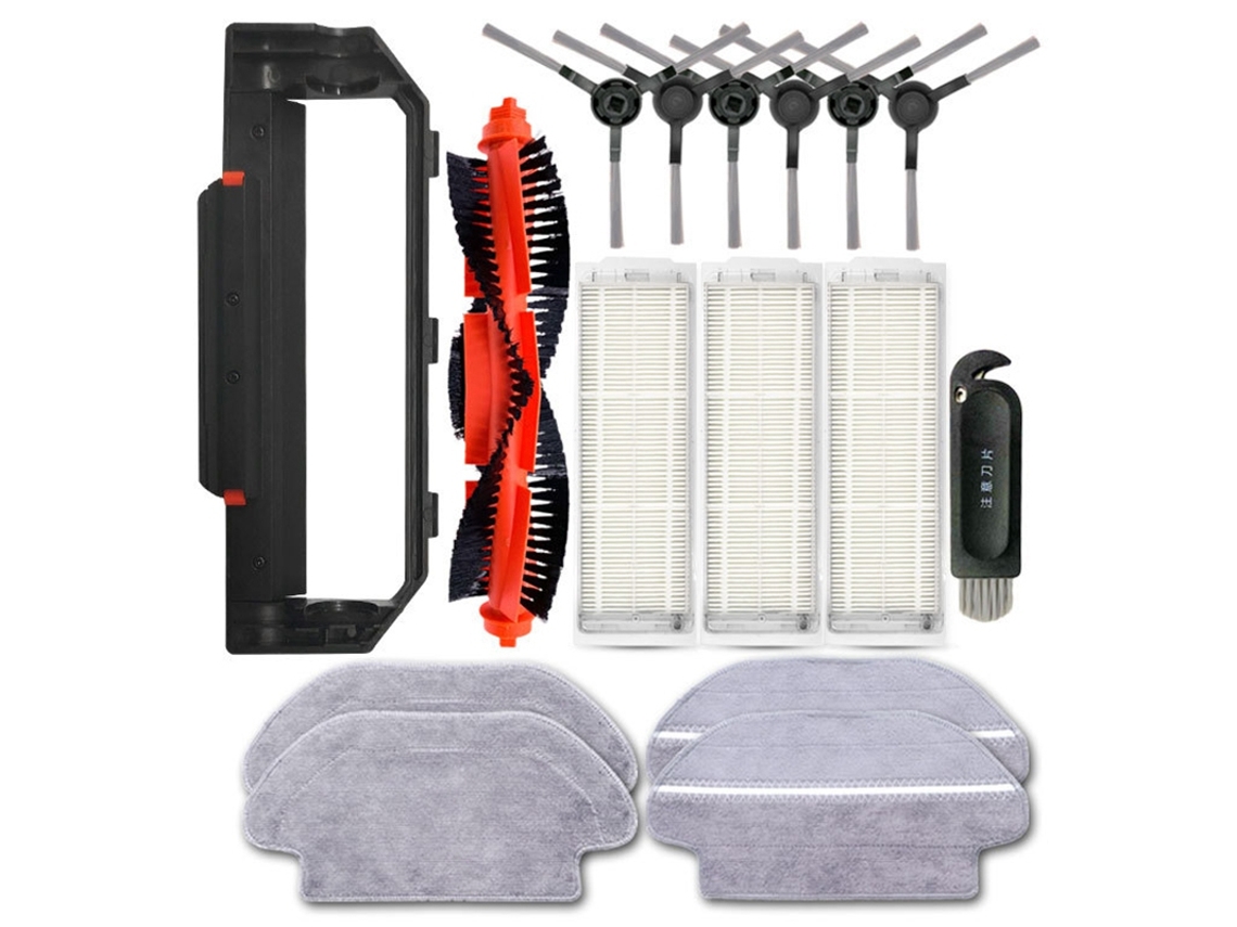 Escova principal capa escova lateral para peças de aspirador de pó xiaomi styj02ym Vxvc01-Jg
