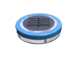 Luz Solar Para Piscina - Paquete Individual De Luz Azul Para Piscina