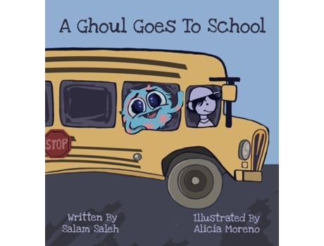 Livro A Ghoul Goes to School Salam Saleh (Inglês)