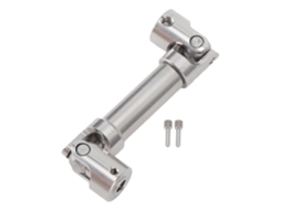 Mali eixo de Transmissão Central Rc Ajustável Inoxidável Leve Resistente Ao Desgaste para Carro de Crawler Axial 1/18 Utb18 Capra 62‑77mm