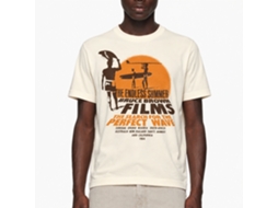 Rockinstone The Perfect Wave Solid Natural Adult T-shirt Size:xxl