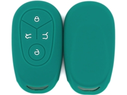 2 Capas De Silicone Para Chaves Compatíveis Com Geely Ex2 2025 2026-geome Ev 2026 2027-capa Protetora Verde