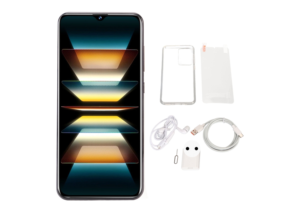 Smartphone Laxiscreed K60pro Com Desbloqueio Facial, Dual Sim E Performance Avançada