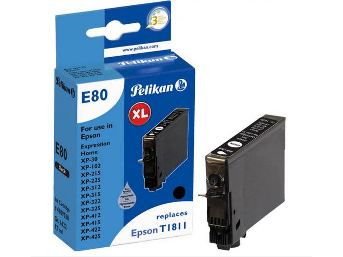 Tinteiro PELIKAN E80 Preto - 4109538