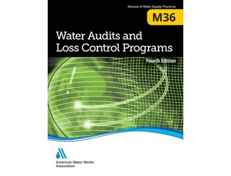 Livro M36 Water Audits And Loss Control Programs Fourth Edition De Awwa (inglês)
