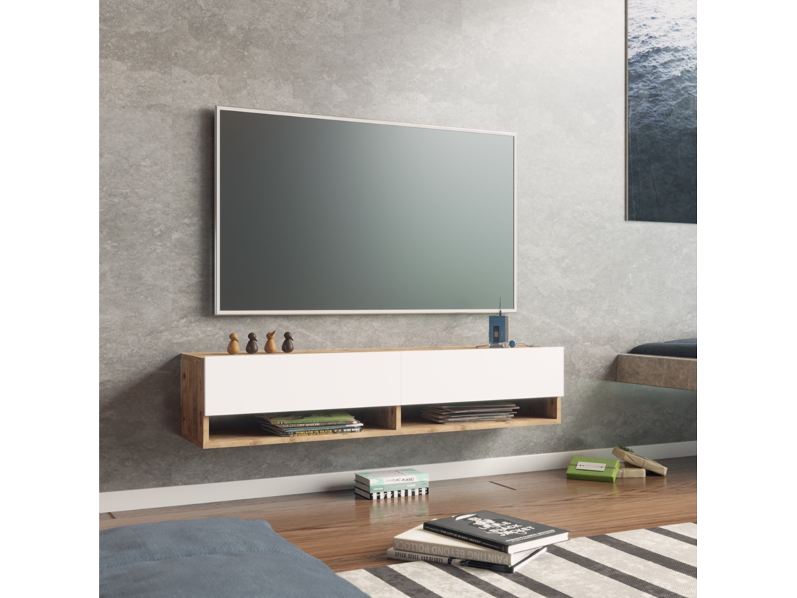 Móvel de TV [EN.CASA] (Aglomerado - Multicor - 29,5 x 140 x 31,5 cm)