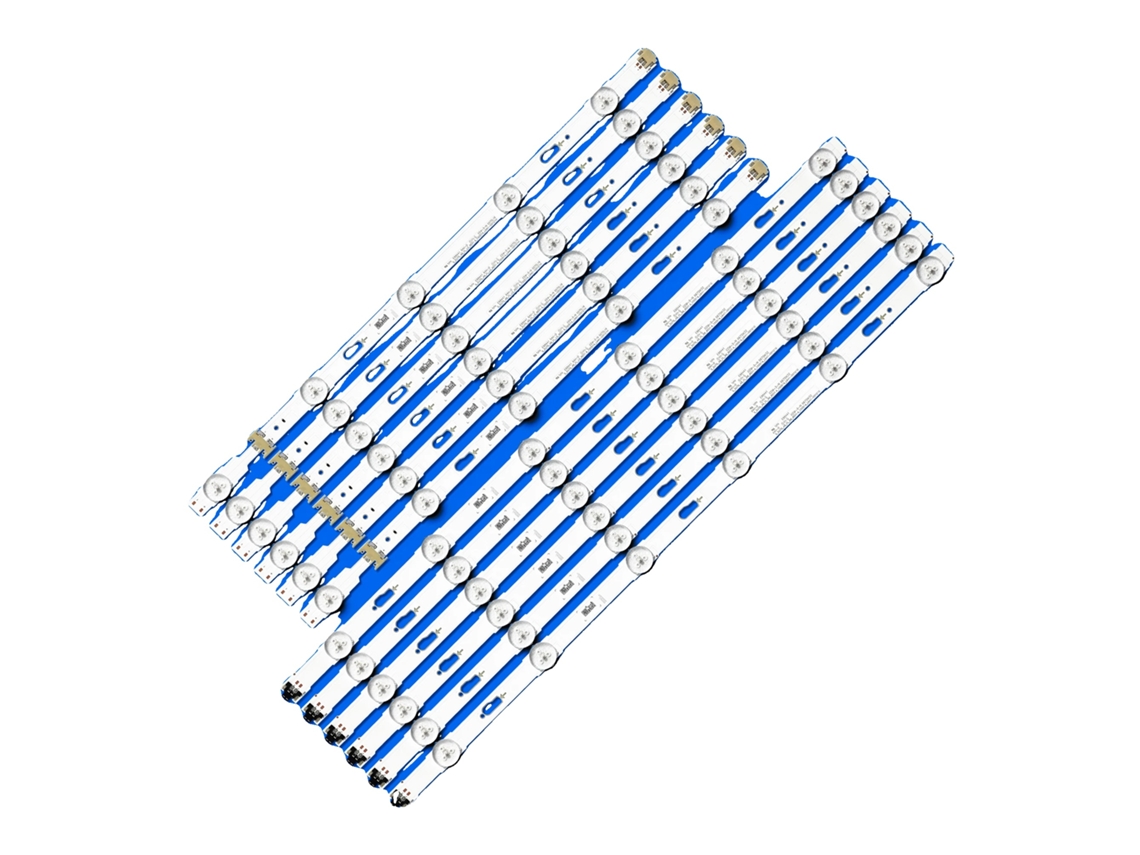 Fita De Luz De Fundo Led, 11 Lâmpadas, Compatível Com Samsung S_5u75_48_fl L5 R6 Bn96-34793a 34794a Ue48ju6000 Ue48ju6400k Ue48ju6450 V5du-480dca-r1