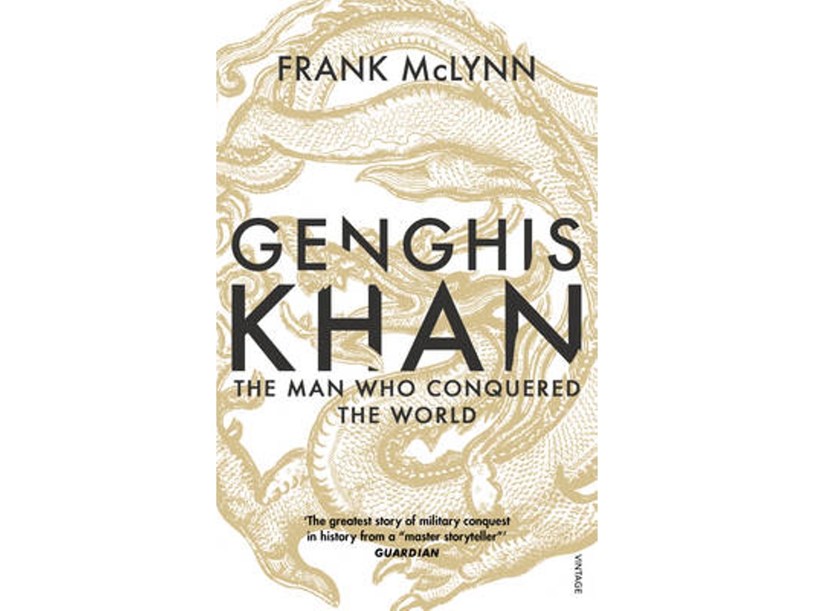 Livro Genghis Khan de Frank Mclynn (Inglês)
