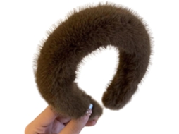 Faixa de Cabelo SFUSHOS, Pele Sintética, Antiderrapante