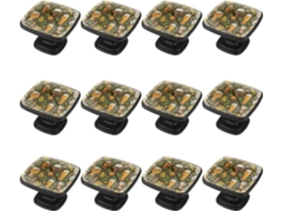 Puxadores Quadrados Para Gavetas De Cômoda, Puxadores Para Armários De Cozinha, 12 Peças, Desenho Animado De Cerveja E