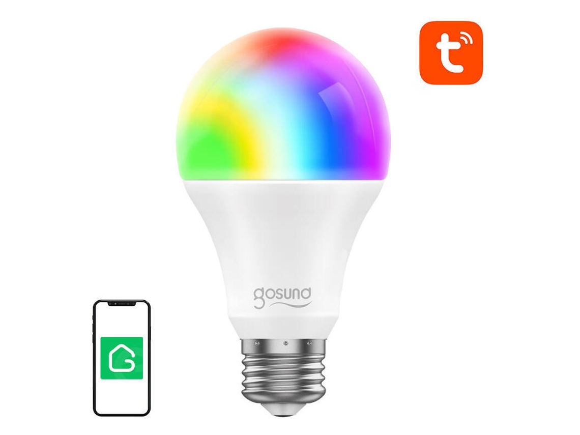 Lurelia Iluminação Led Lâmpada Led Inteligente Rgb Gosund Wb4 8w 800lm Tuya