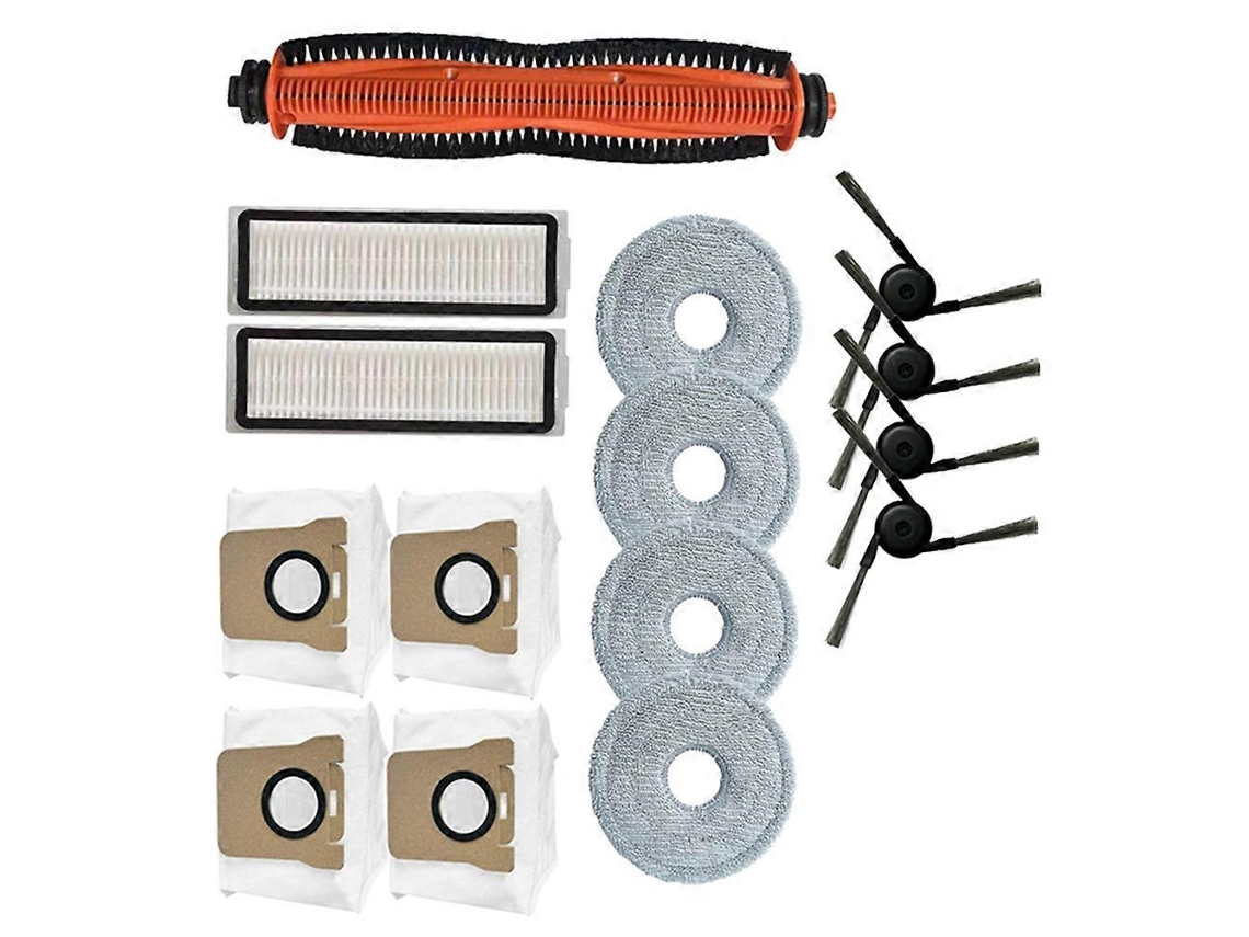 Kit De Peças De Reposição Para Aspirador Robô Mijia 5 Pro: Escova Principal, Filtro, Saco De Pó E Pano De Limpeza._ozo