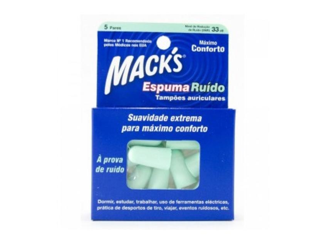 Mack S Espuma Ruido Tampao Oto X5