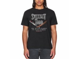 Rockinstone Sweeny Todd Realistic Razor Black Adult T-shirt Size:m