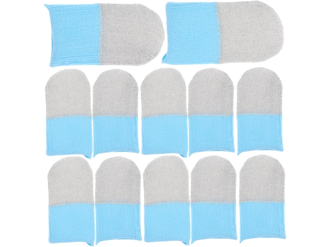Kit Com 20 Protetores De Dedo Para Jogos Mobile, Respiráveis E Resistentes Ao Suor, Acessórios Para Tela Sensível Ao