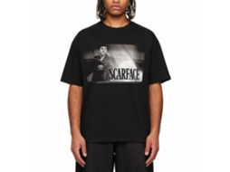 Rockinstone Scarface Movie Whtfire Black Adult T-shirt Size:xl