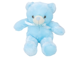 Urso de pelúcia interativo e colorido com luzes LED WalshLXq de 50 cm com sensor de movimento para crianças e lanterna noturna.