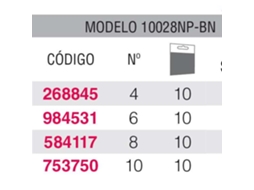 Mustad 10028np Bn Sode