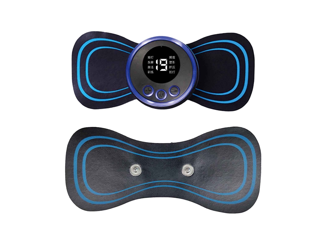 Mini Massageador Elétrico Para Ombros E Pescoço Com Aquecimento Alívio Da Dor.