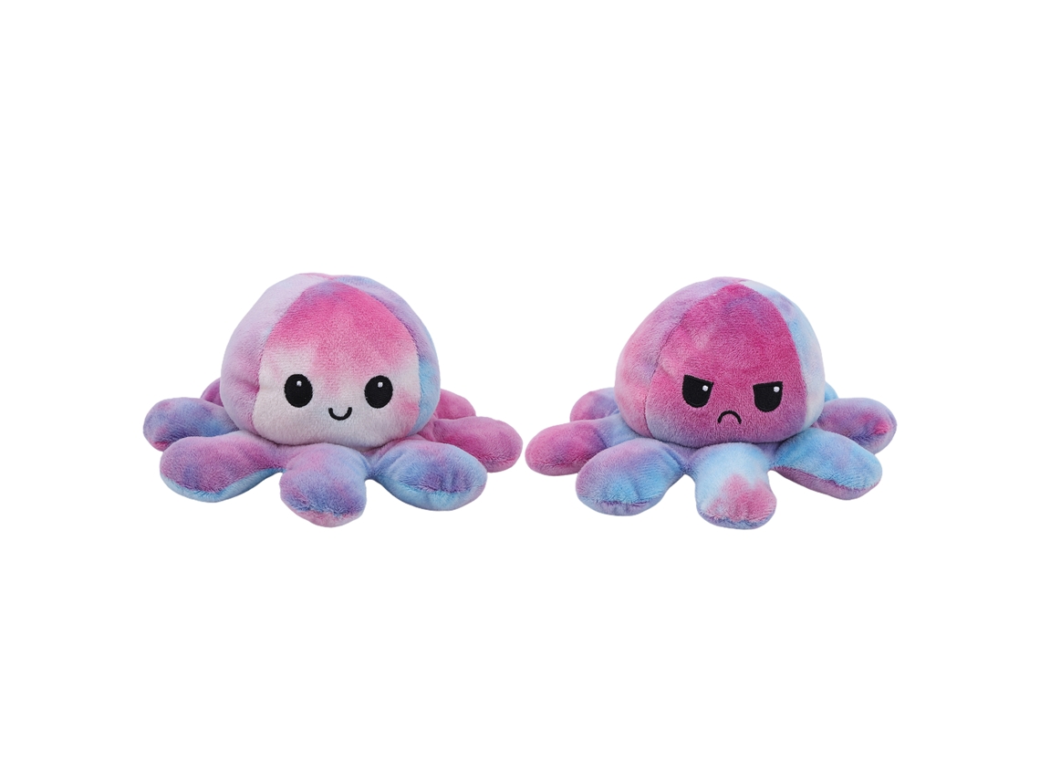 Primerox boneca Reversível de Pelúcia Animal Dobra Duas Faces Fofa Presente para Crianças Colorida